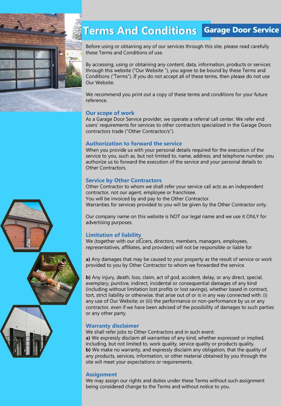 Capitol Garage Door Service Berlin, NJ 856-344-3075 - terms4